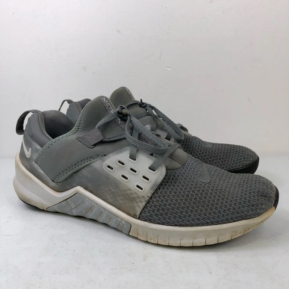 Nike Free Metcon 2 Cool Grey Pure Platinum Shoes AQ8306-003 - Men's Size 10.5